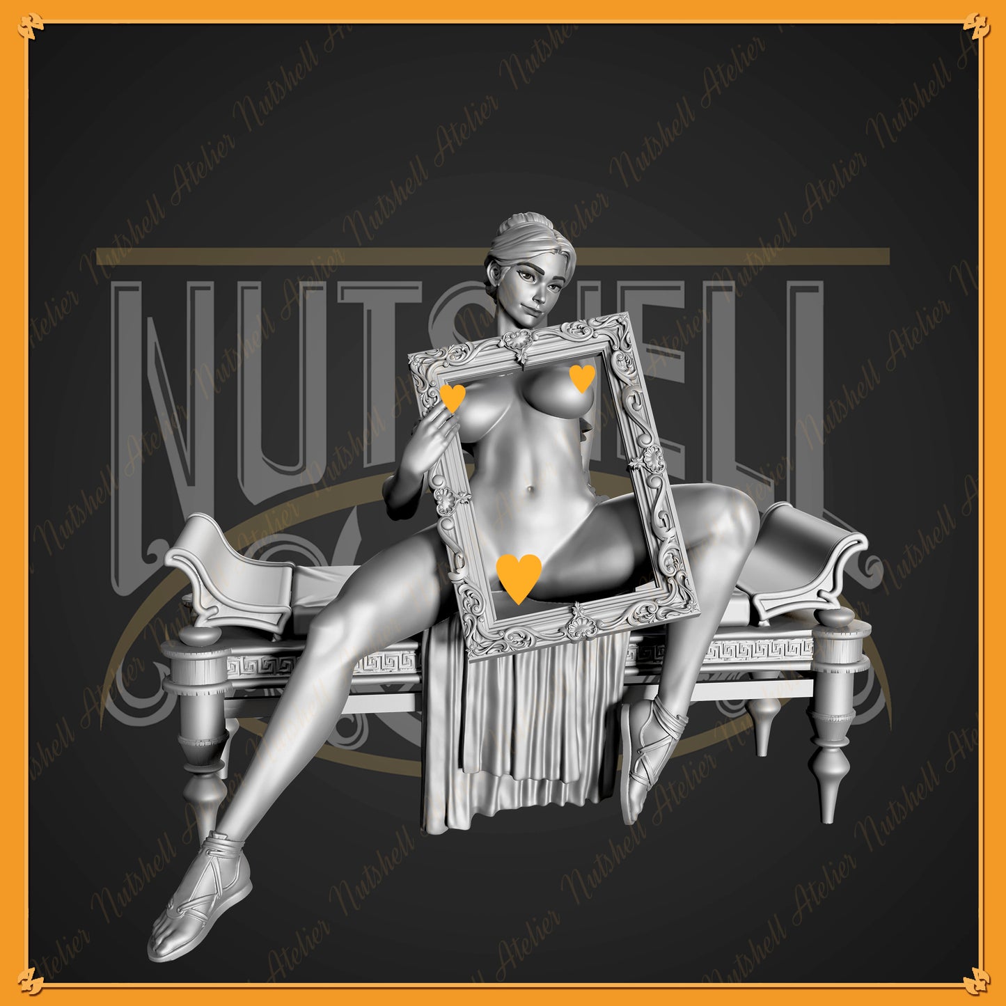 X-Ray girl Athena - Girl NSFW with Skirt