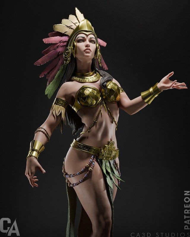 Aztec Godess - SFW