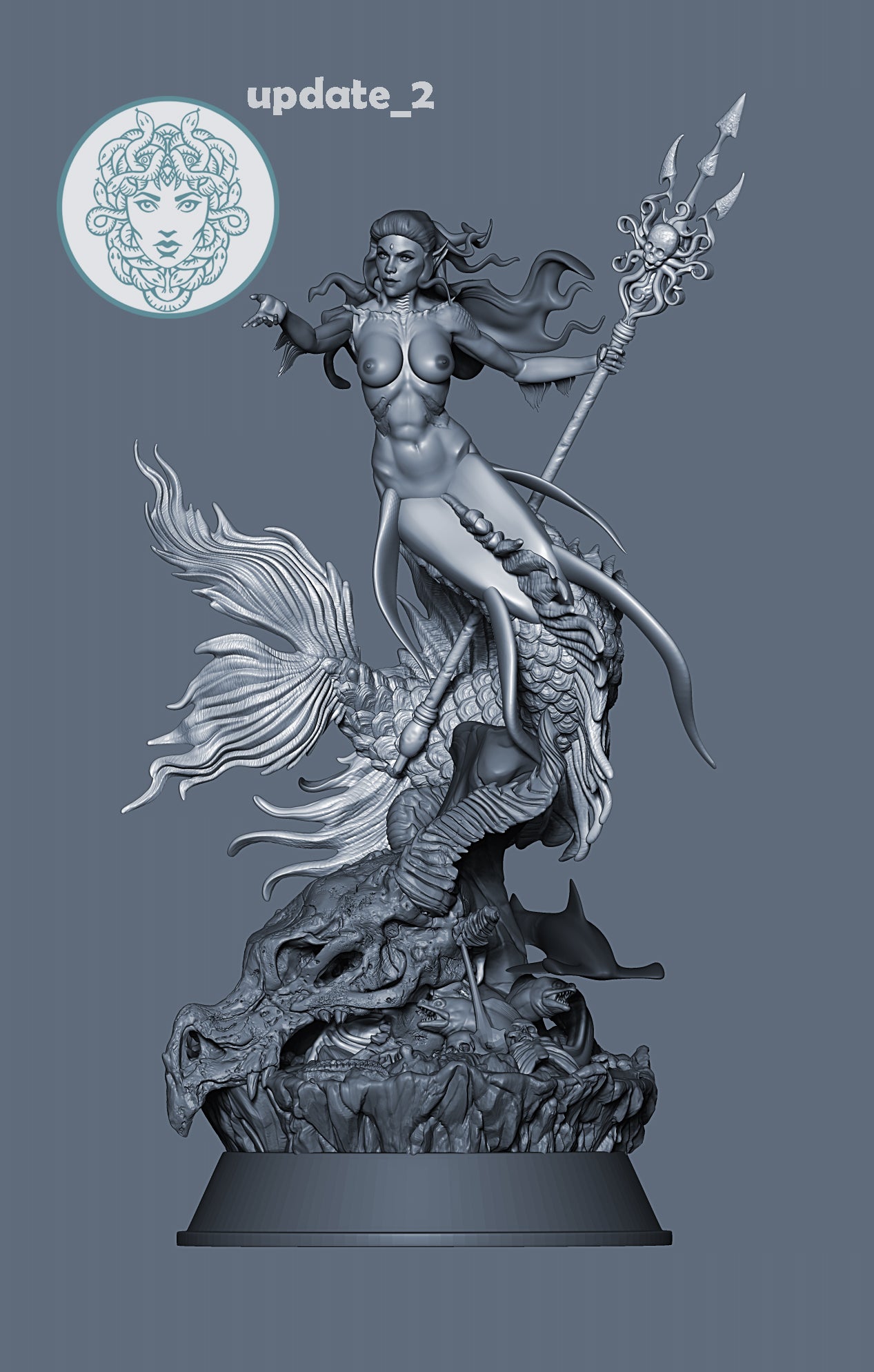 Mermaid - Nipples, Victim