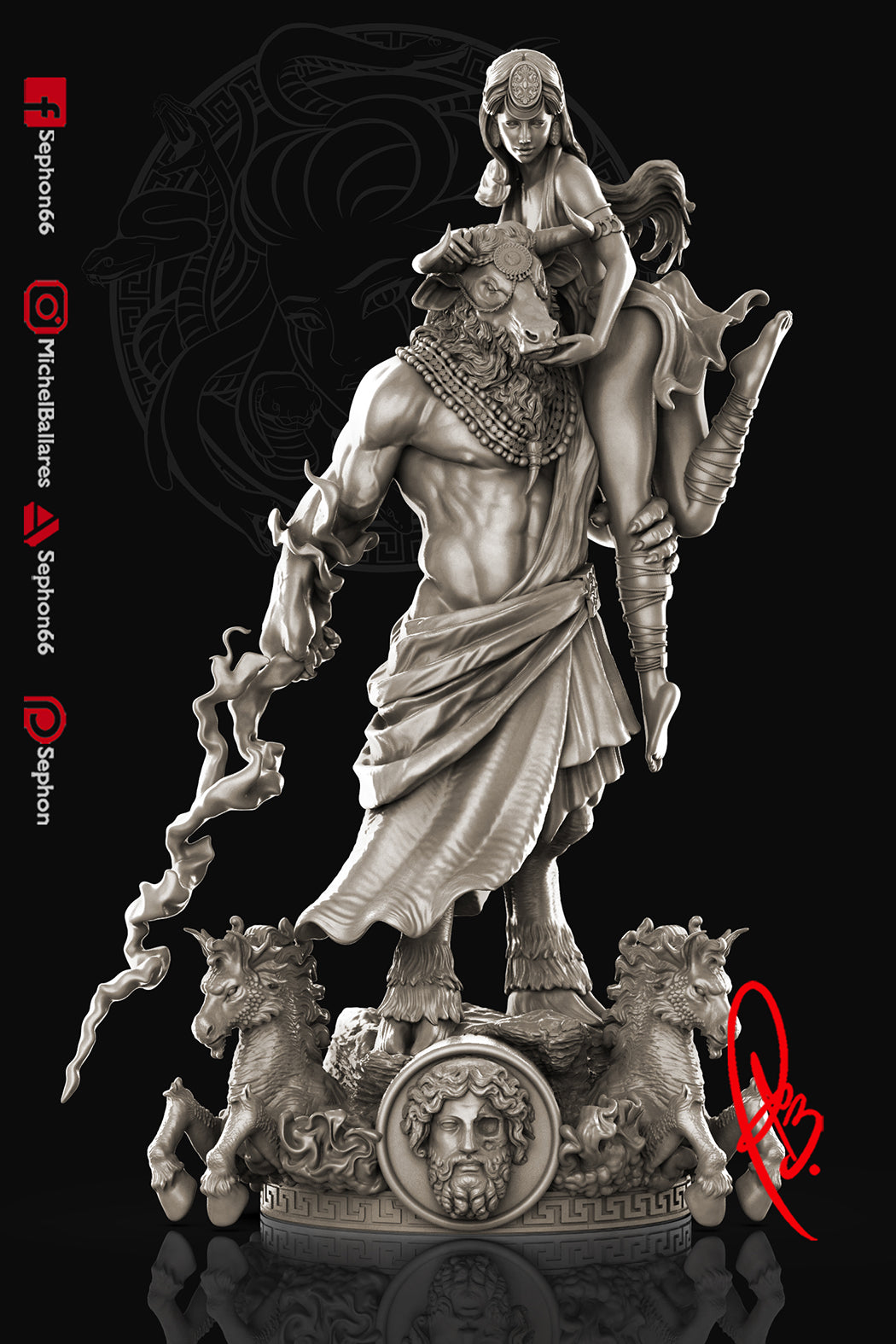 Minotaur and Europa