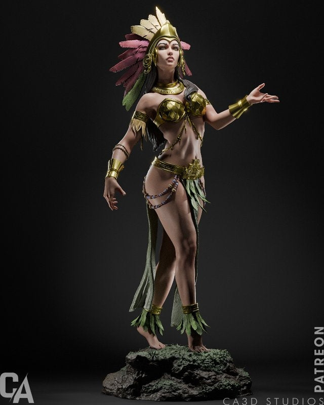 Aztec Godess - SFW