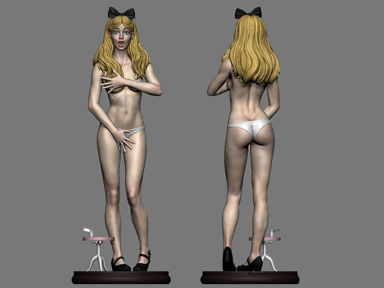 Adult Alice (25 years) - NSFW