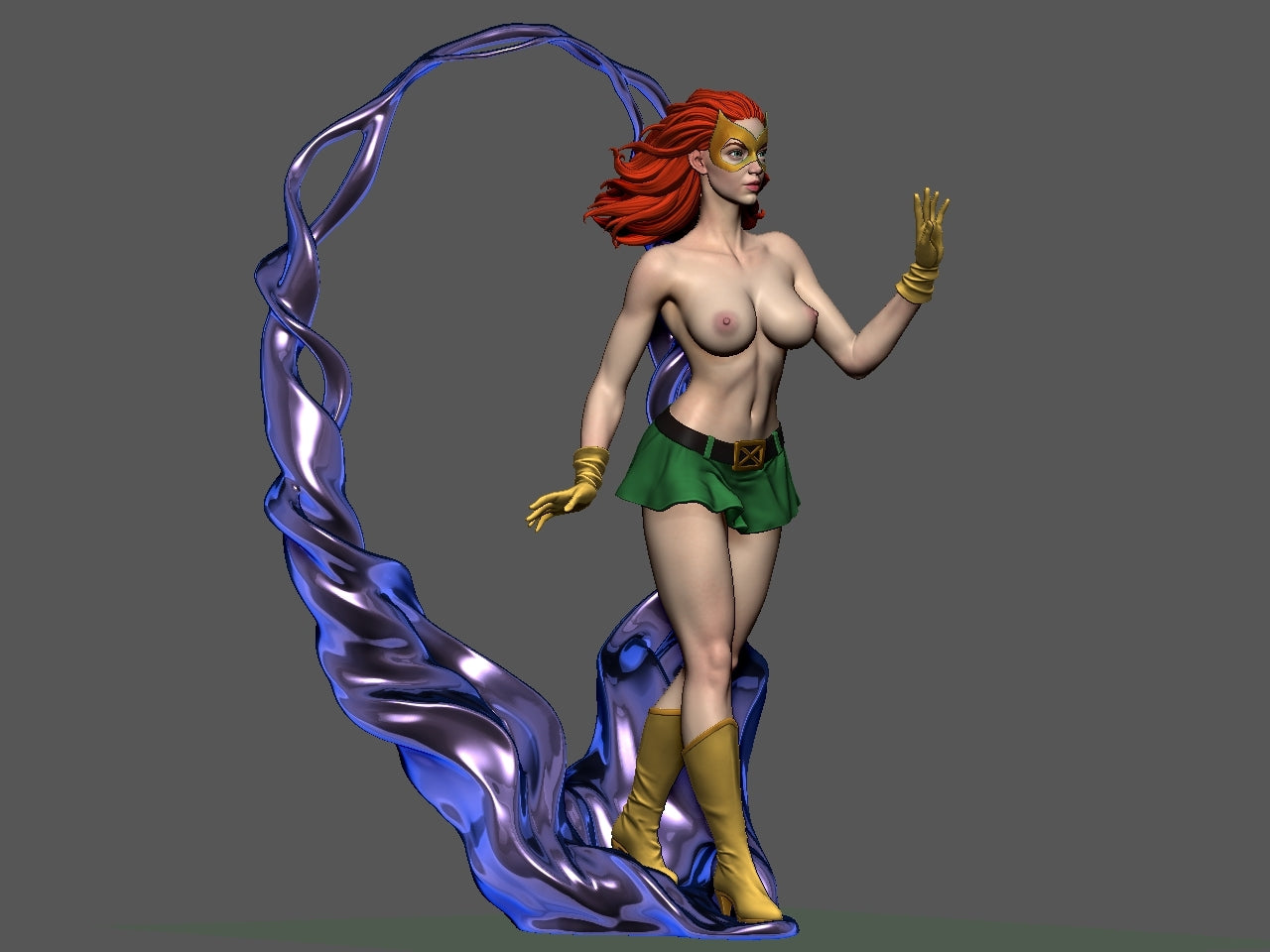 Super Heroin with powers - NSFW