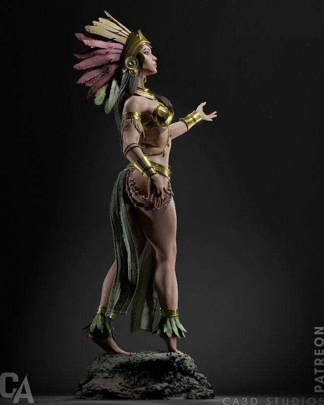 Aztec Godess - SFW