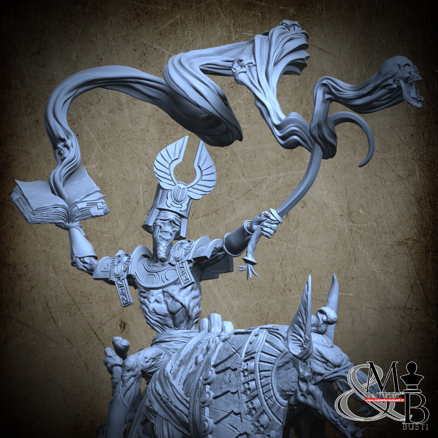 Anubian Wardog Riders - Pose 3
