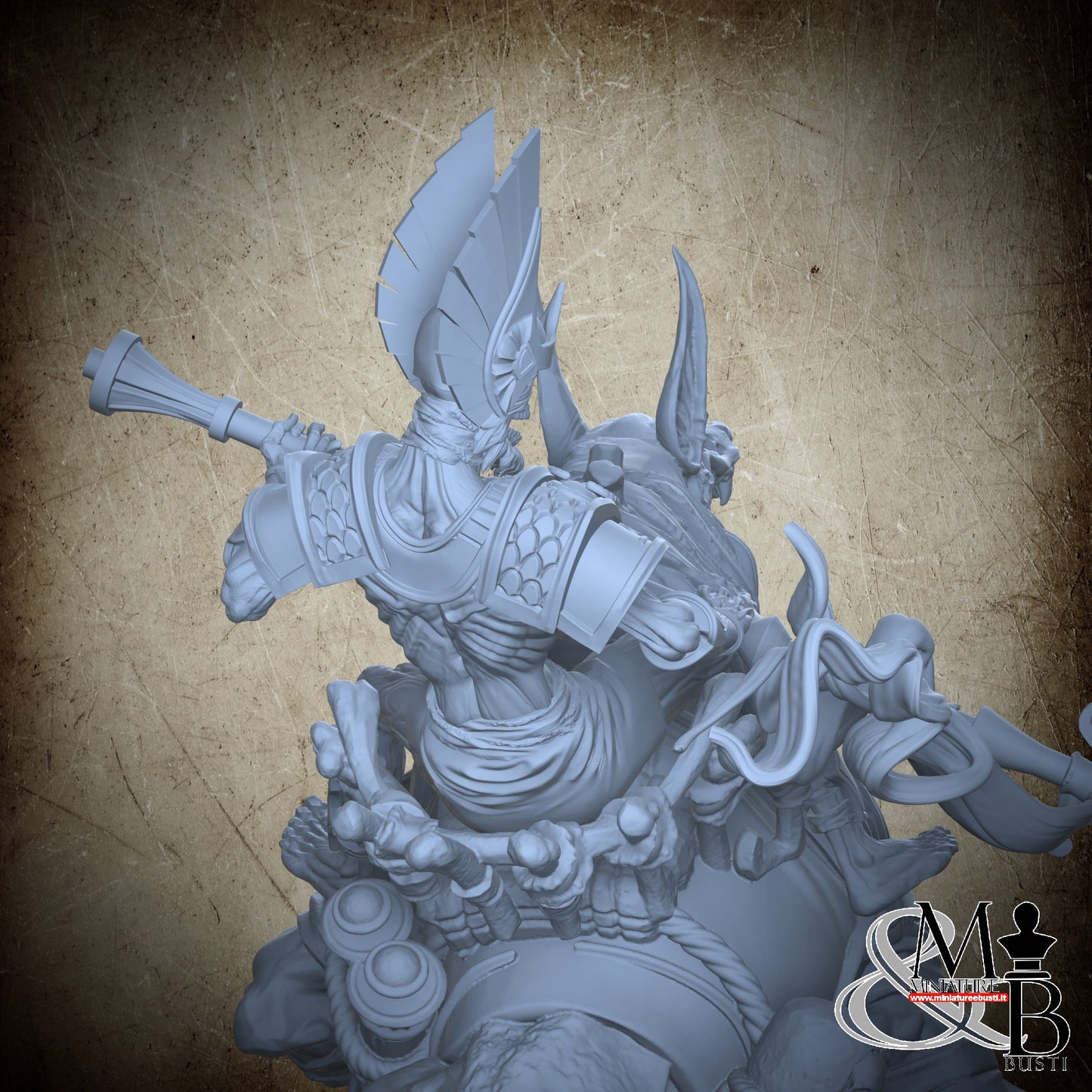 Anubian Wardog Riders - Pose 4