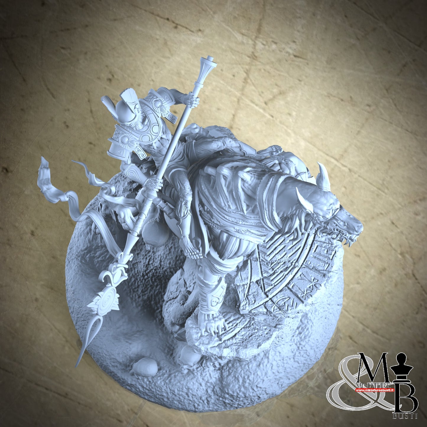Anubian Wardog Riders - Pose 4