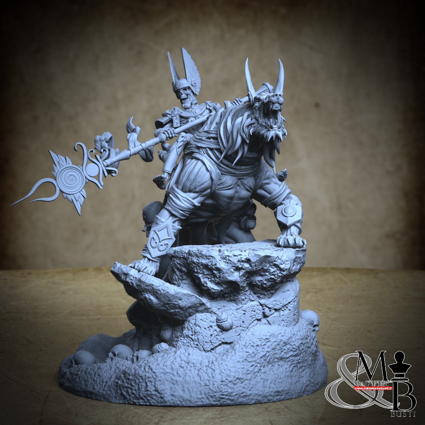 Anubian Wardog Riders - Pose 4