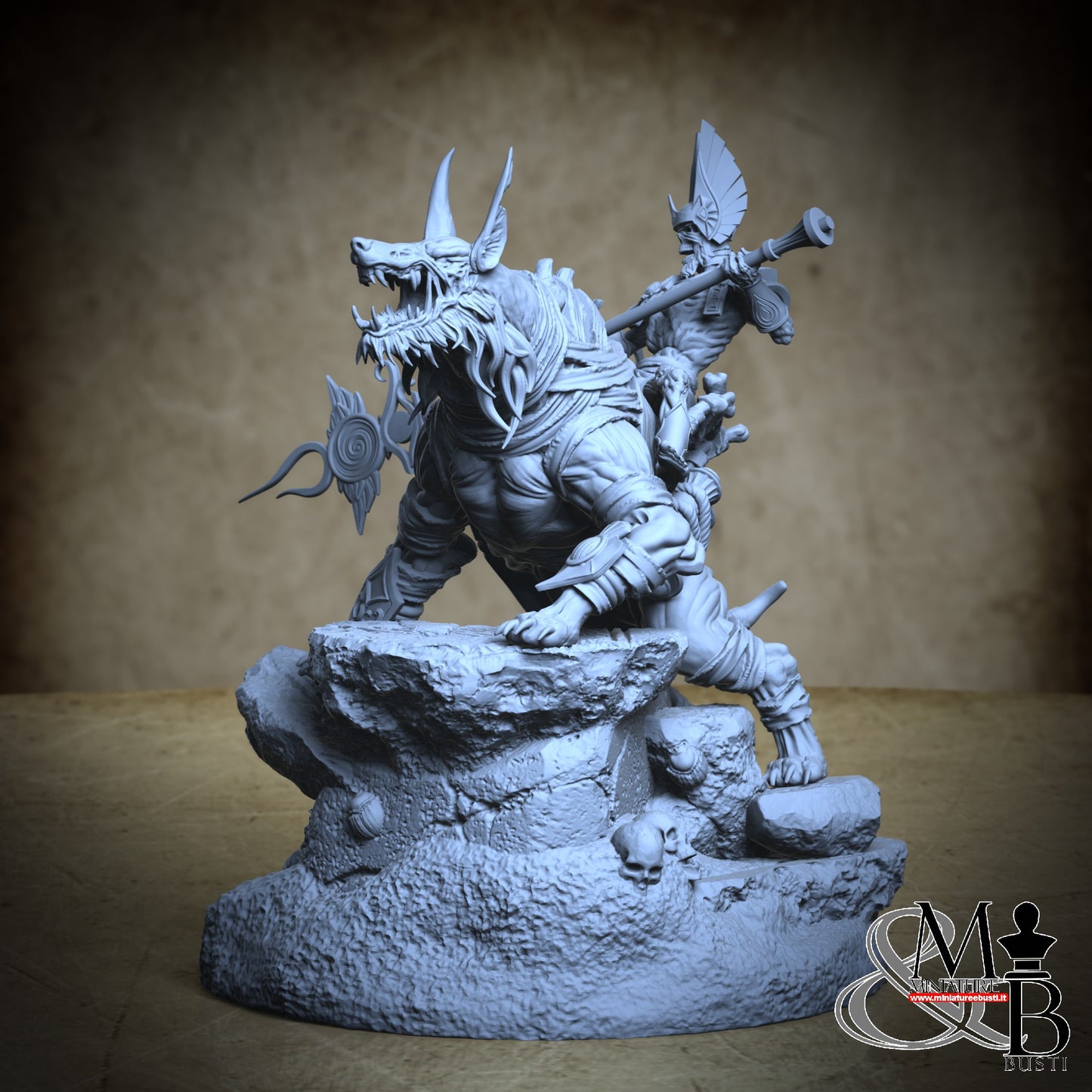 Anubian Wardog Riders - Pose 4