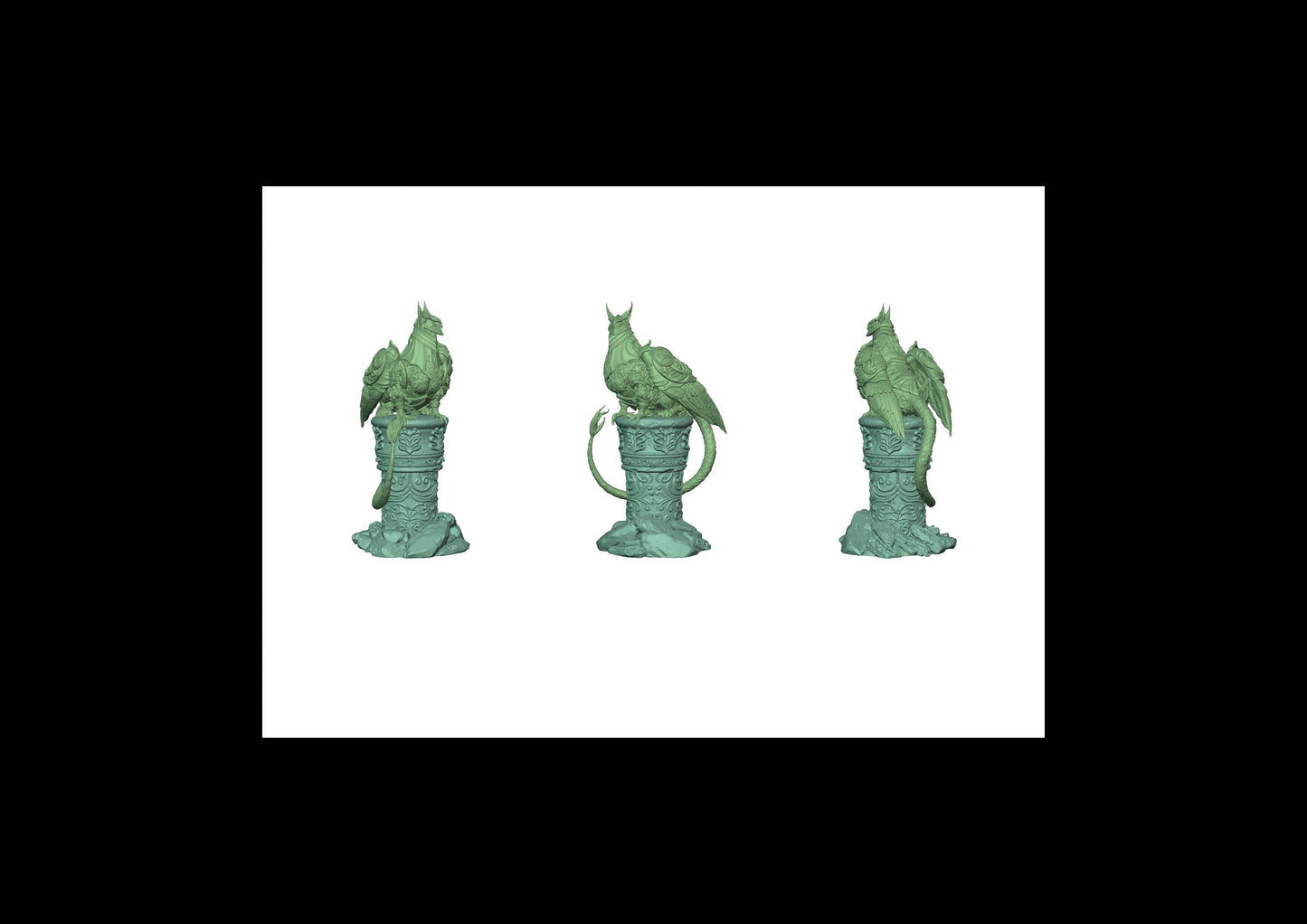 Astral Gryphon Riders - Pose 3