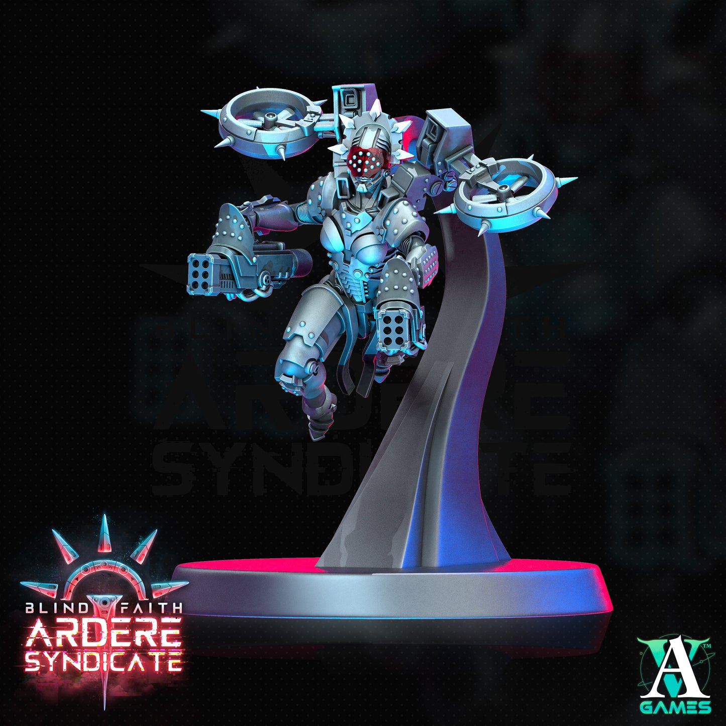 Arderite Valkyries - Cannon Simple Base 1