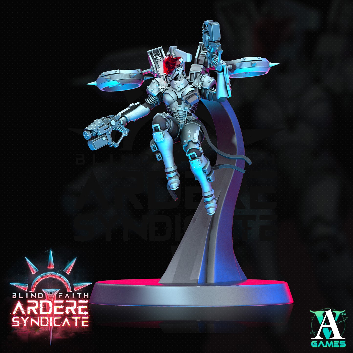 Arderite Valkyries - Gun Simple Base