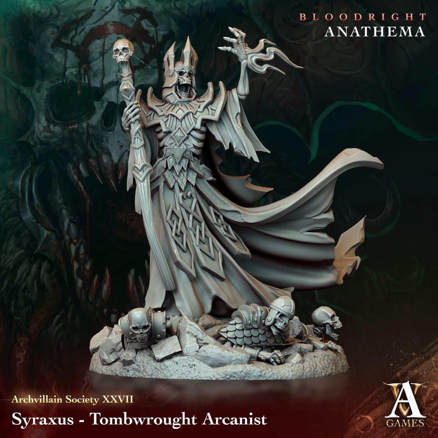 Syraxus - Tombwrought Arcanist - Scenic Base