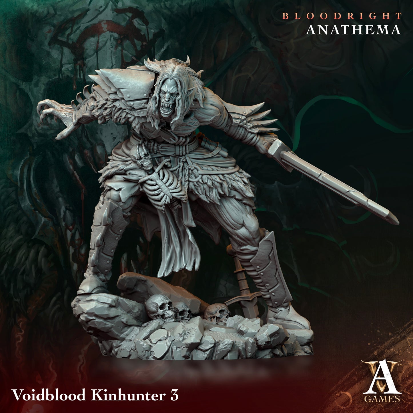 Voidblood Kinhunter - Pose 3 Scenic Base