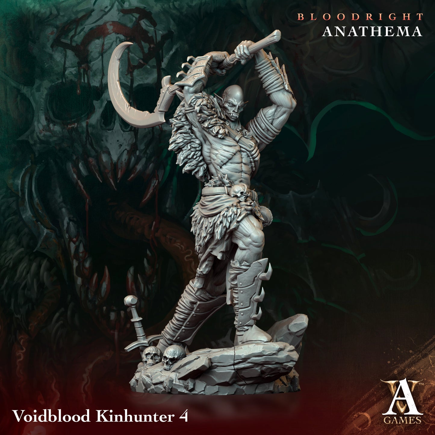 Voidblood Kinhunter - Pose 4 Scenic Base