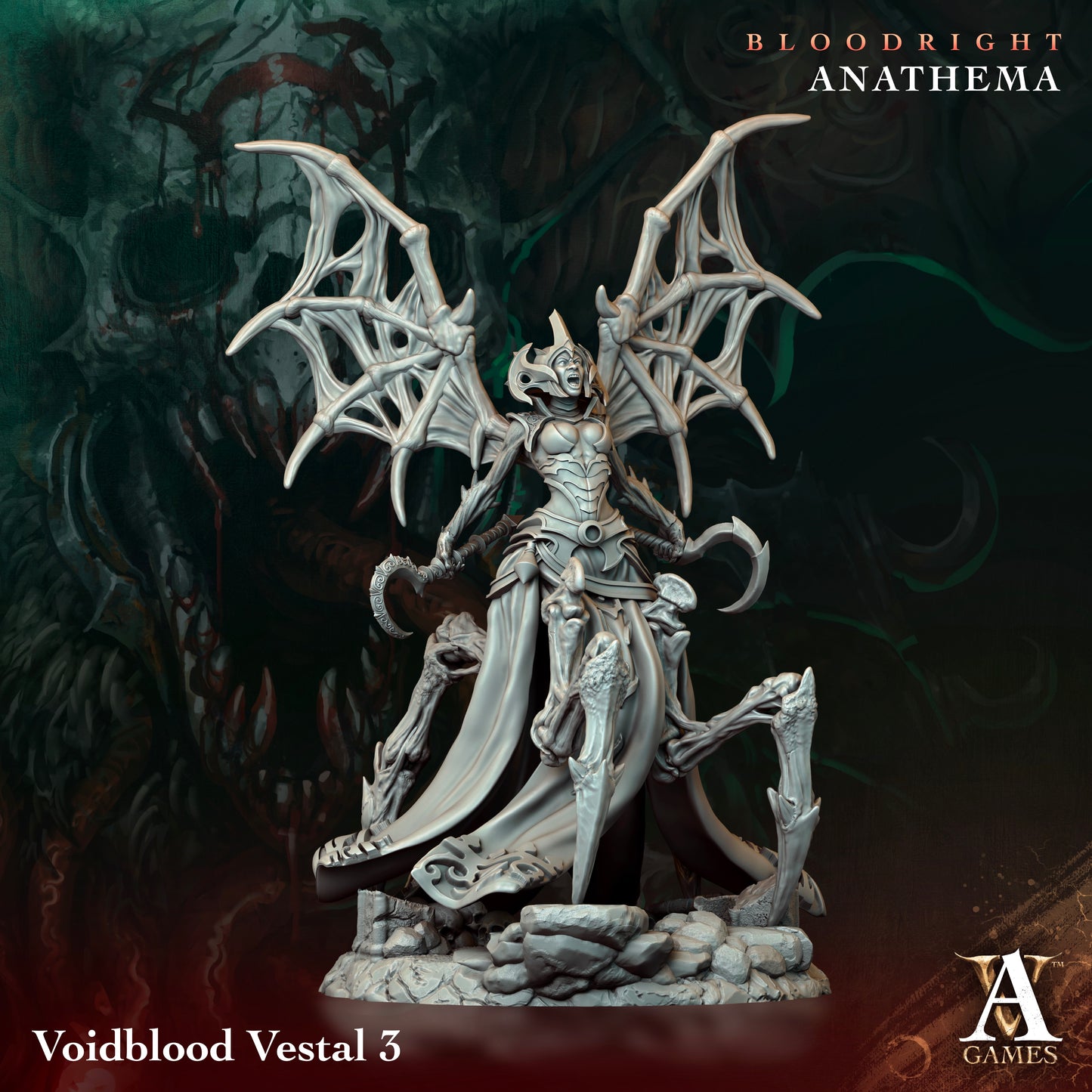 Voidblood Vestal - Pose 3 Scenic Base