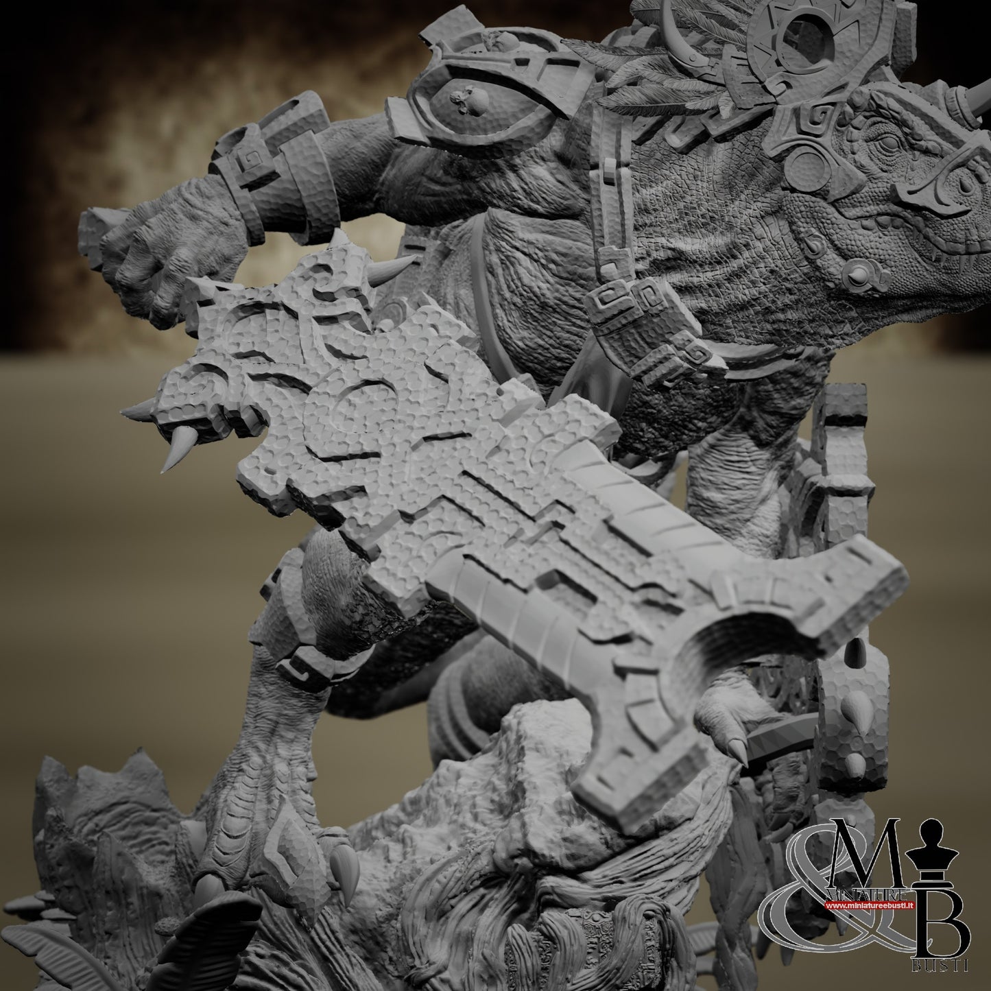 Ziskal's Blessed Claw - Pose 1 with Armor