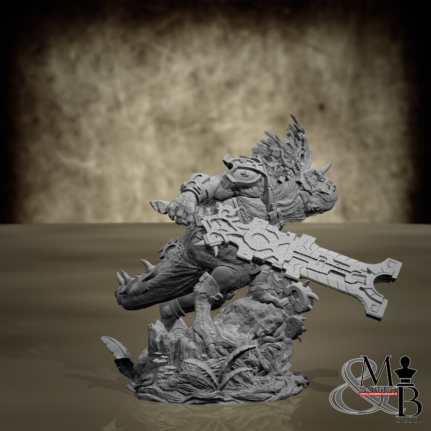 Ziskal's Blessed Claw - Pose 1 with Armor