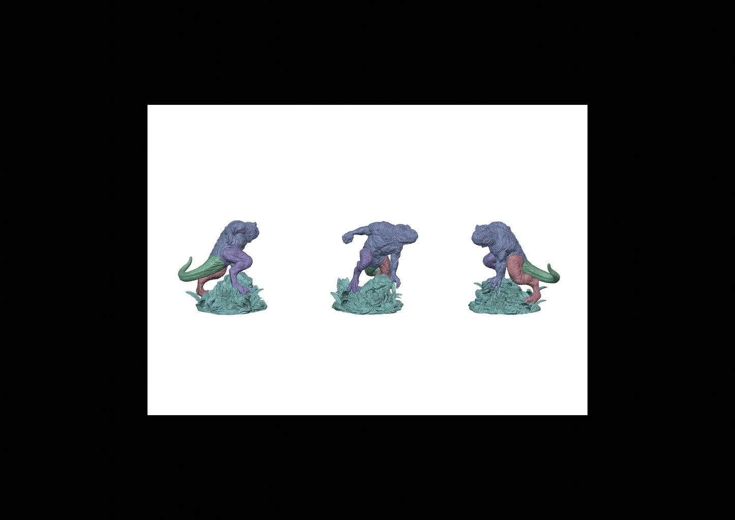 Ziskal's Blessed Claw - Pose 1 Unarmored