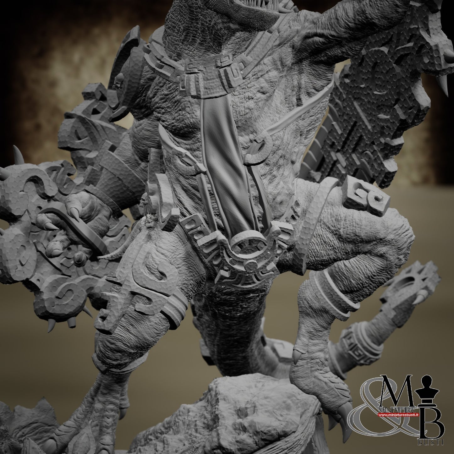 Ziskal's Blessed Claw - Pose 2 with Armor