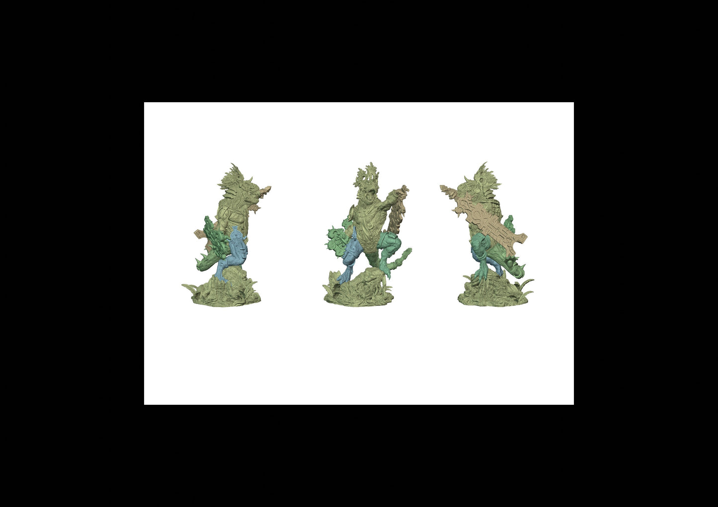 Ziskal's Blessed Claw - Pose 2 with Armor