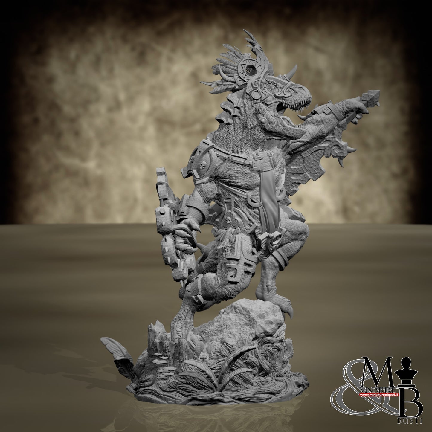 Ziskal's Blessed Claw - Pose 2 with Armor