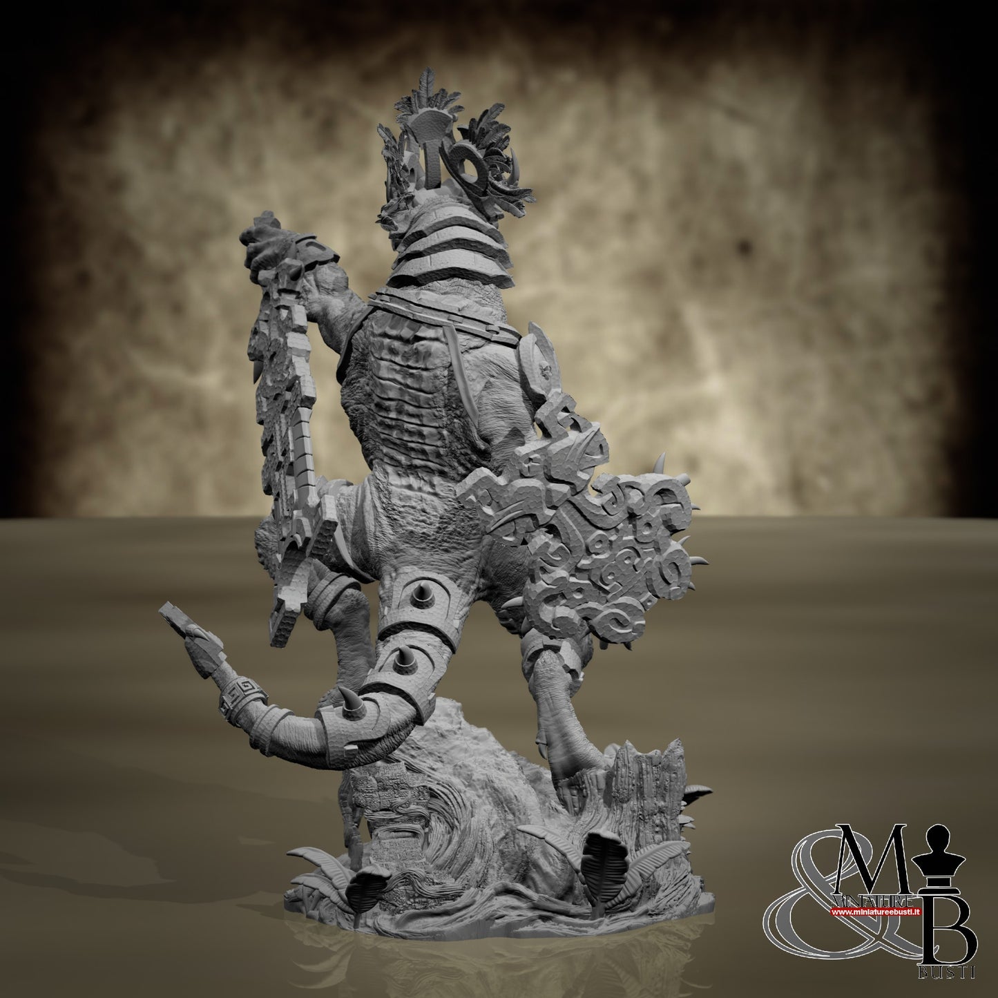 Ziskal's Blessed Claw - Pose 2 with Armor