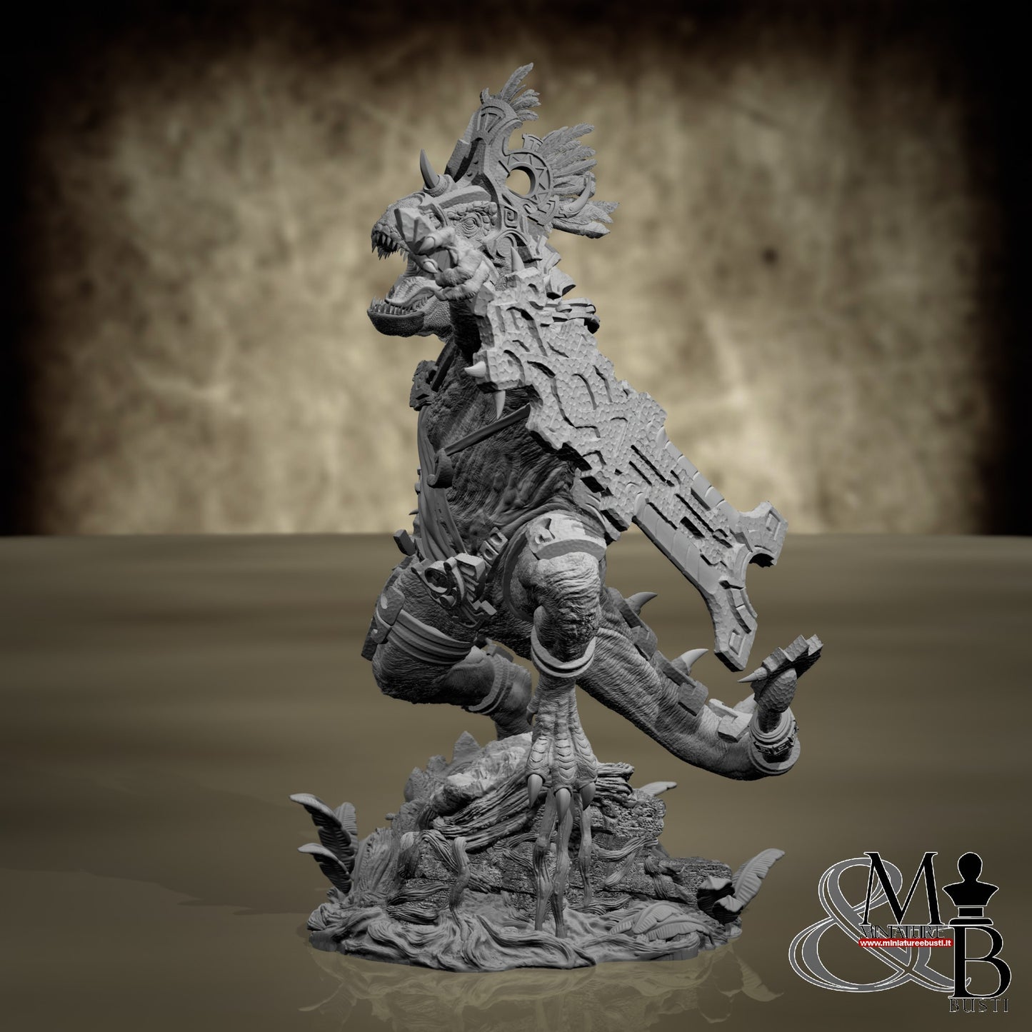 Ziskal's Blessed Claw - Pose 2 with Armor