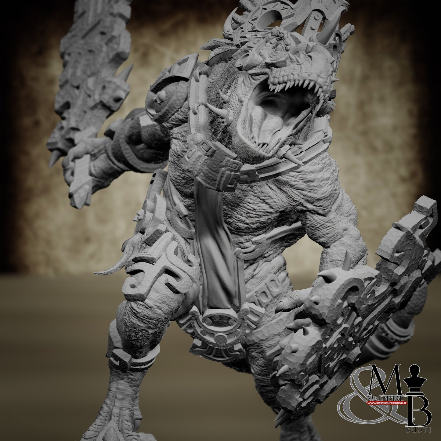 Ziskal's Blessed Claw - Pose 3 with Armor