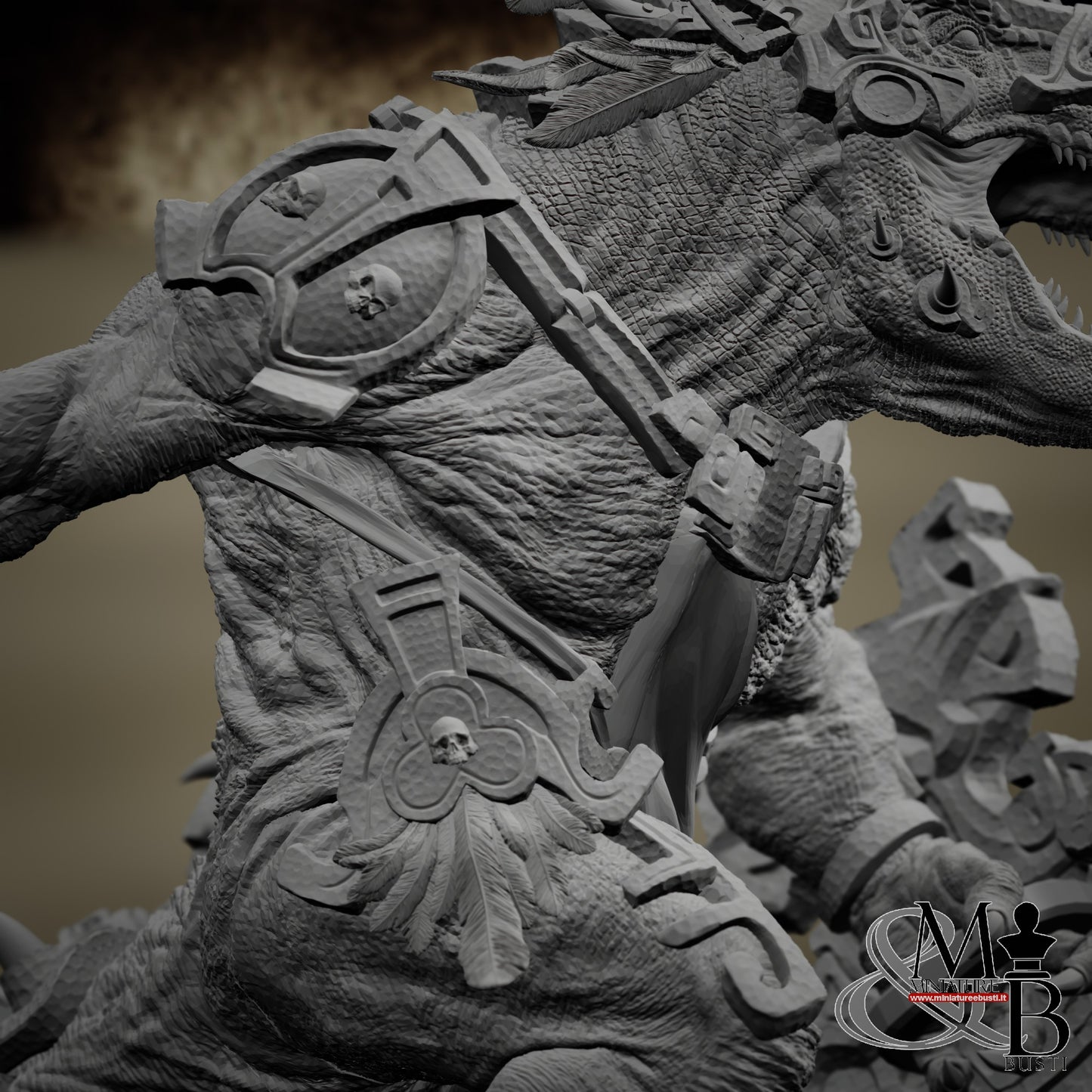 Ziskal's Blessed Claw - Pose 3 with Armor