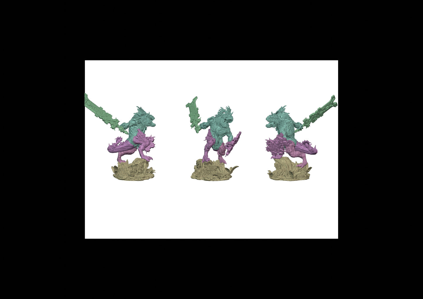 Ziskal's Blessed Claw - Pose 3 with Armor