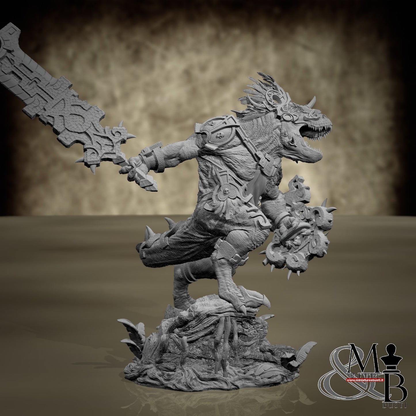 Ziskal's Blessed Claw - Pose 3 with Armor