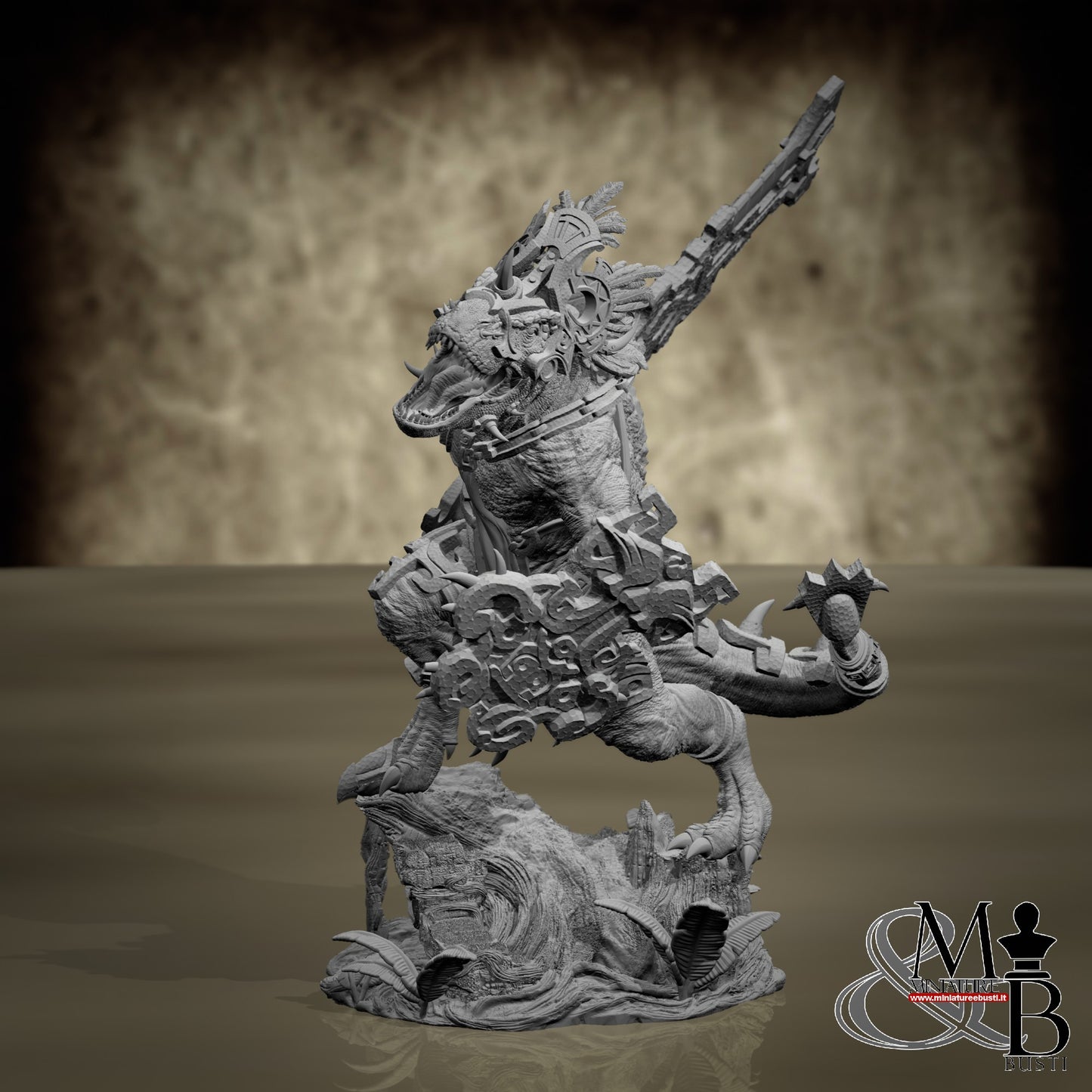 Ziskal's Blessed Claw - Pose 3 with Armor