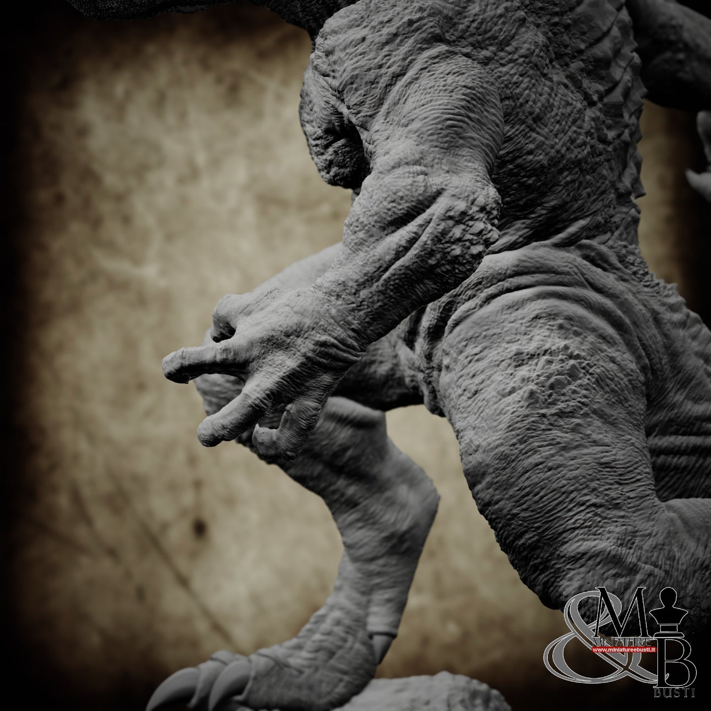Ziskal's Blessed Claw - Pose 3 Unarmored