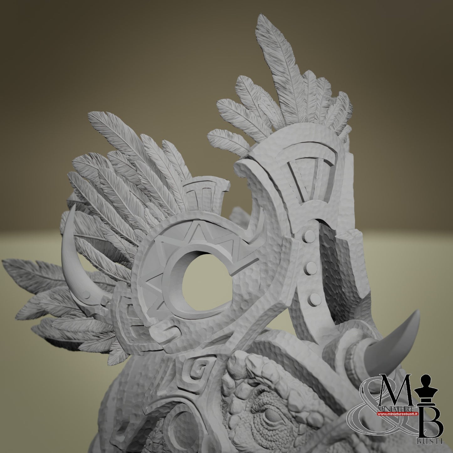 Blessed Claw of Ziskal - Bust