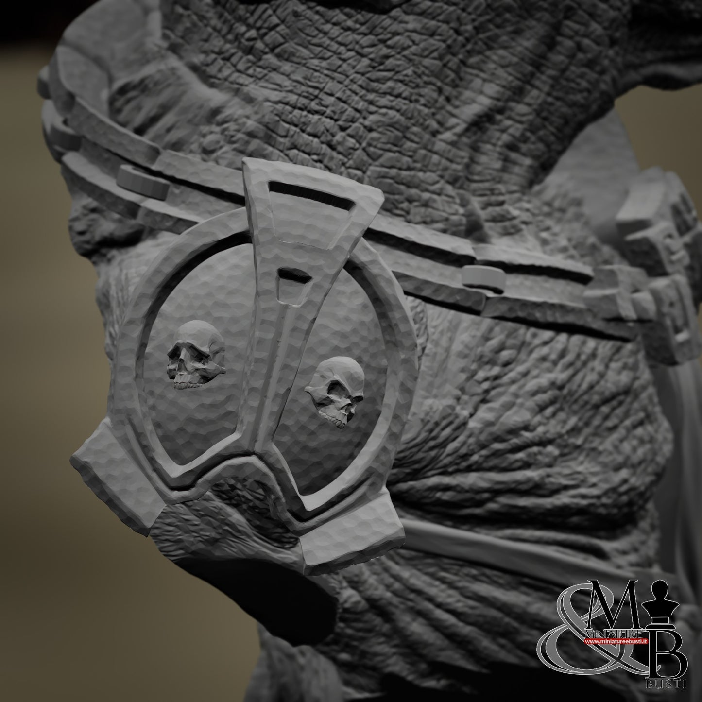 Blessed Claw of Ziskal - Bust