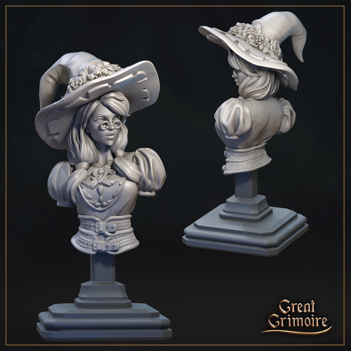 Melinda, The Good Witch Bust