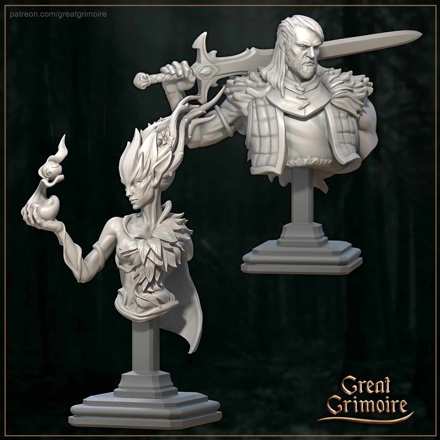 Monster Hunter Bust