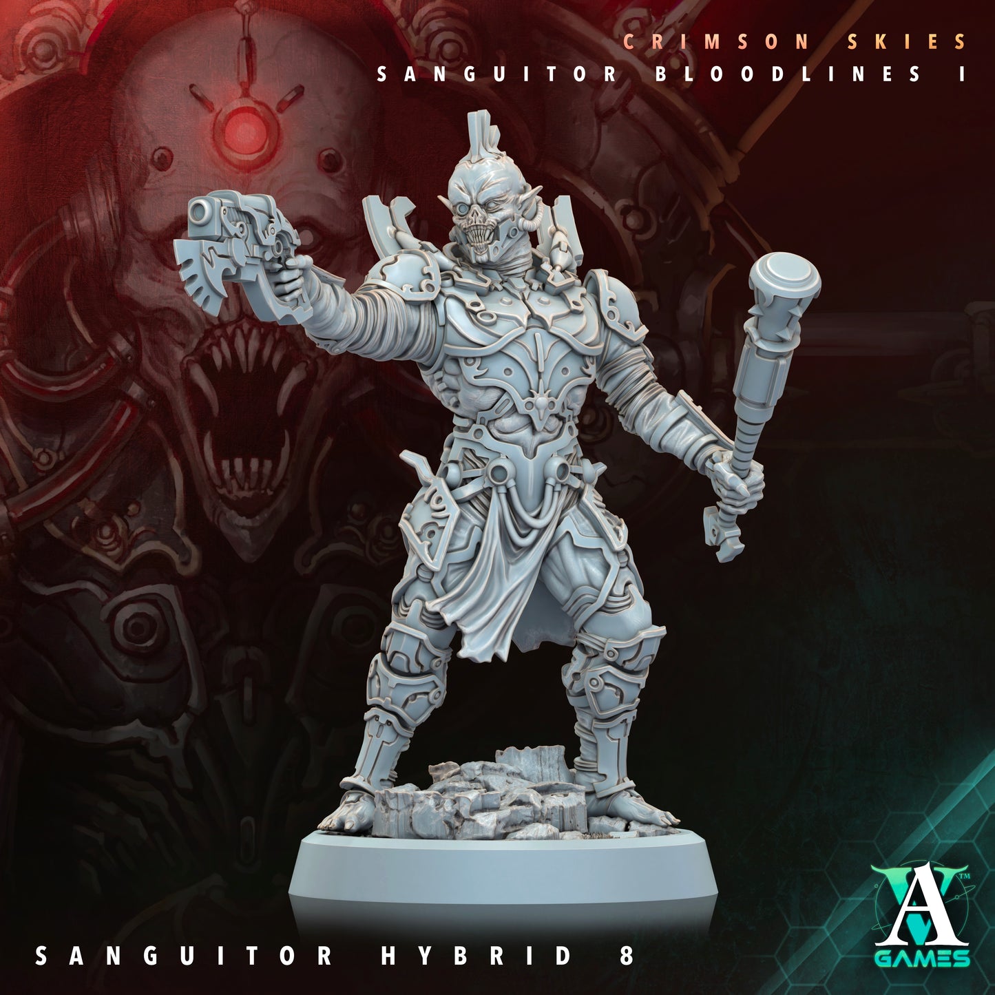 Sanguitor Hybrids - Pose 8