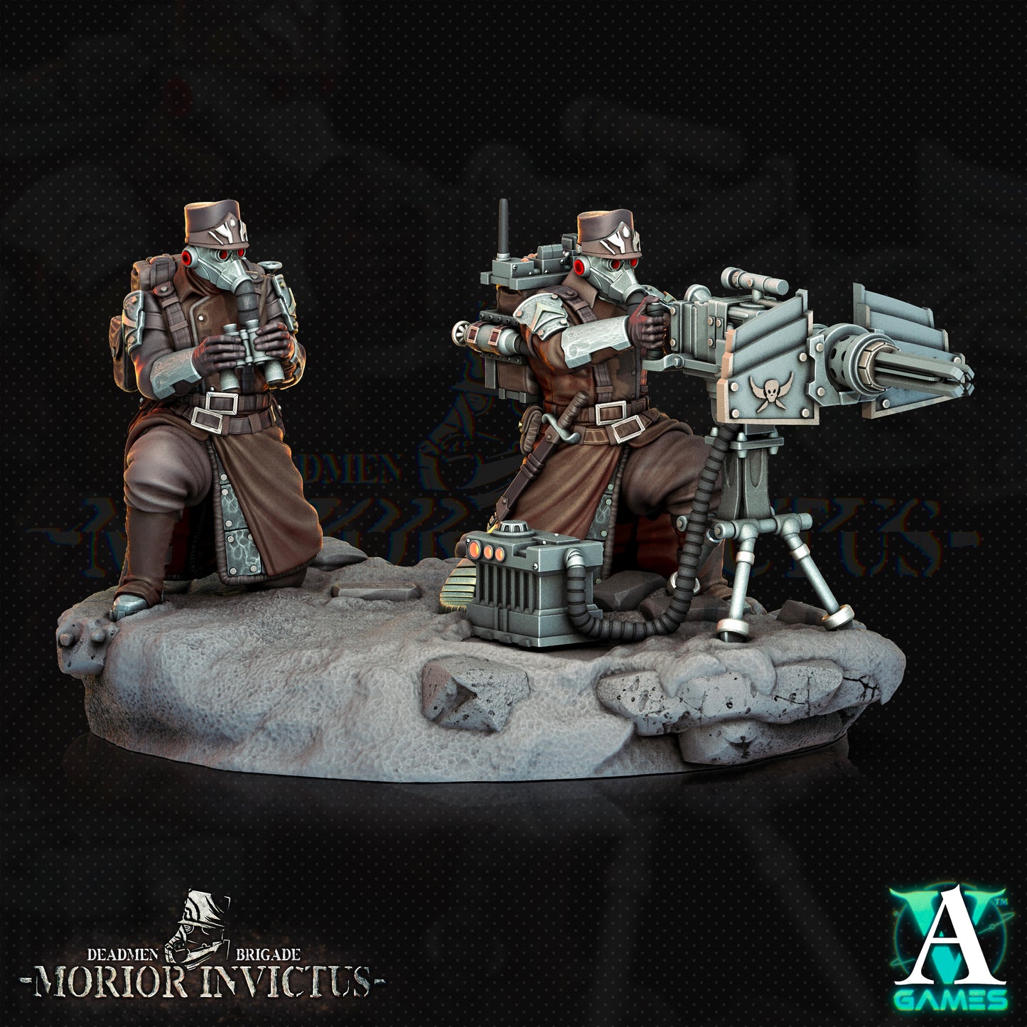 Morior Heavy Infantry - Plasma gun Crounched Spotter