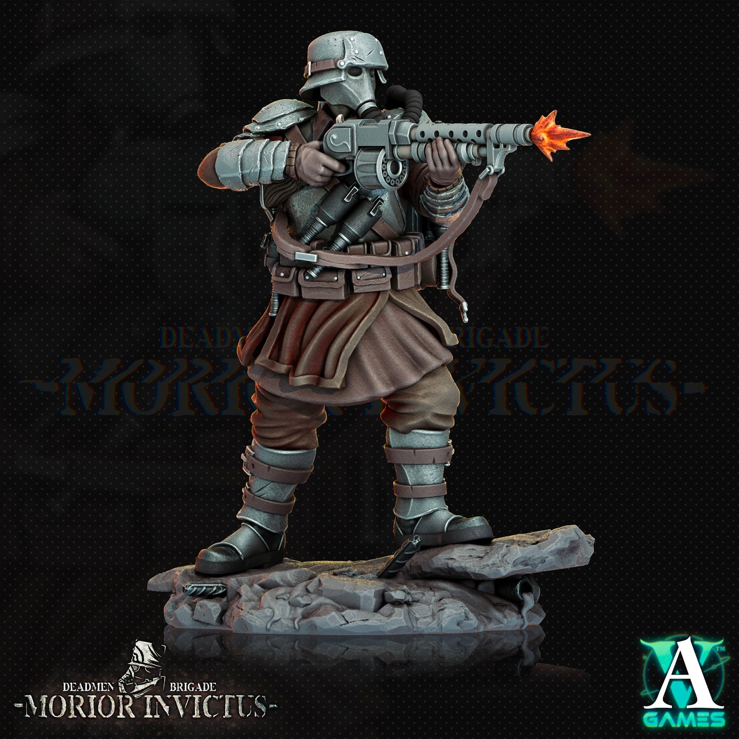Morior Shocktrooper - Pose 1 Shooting