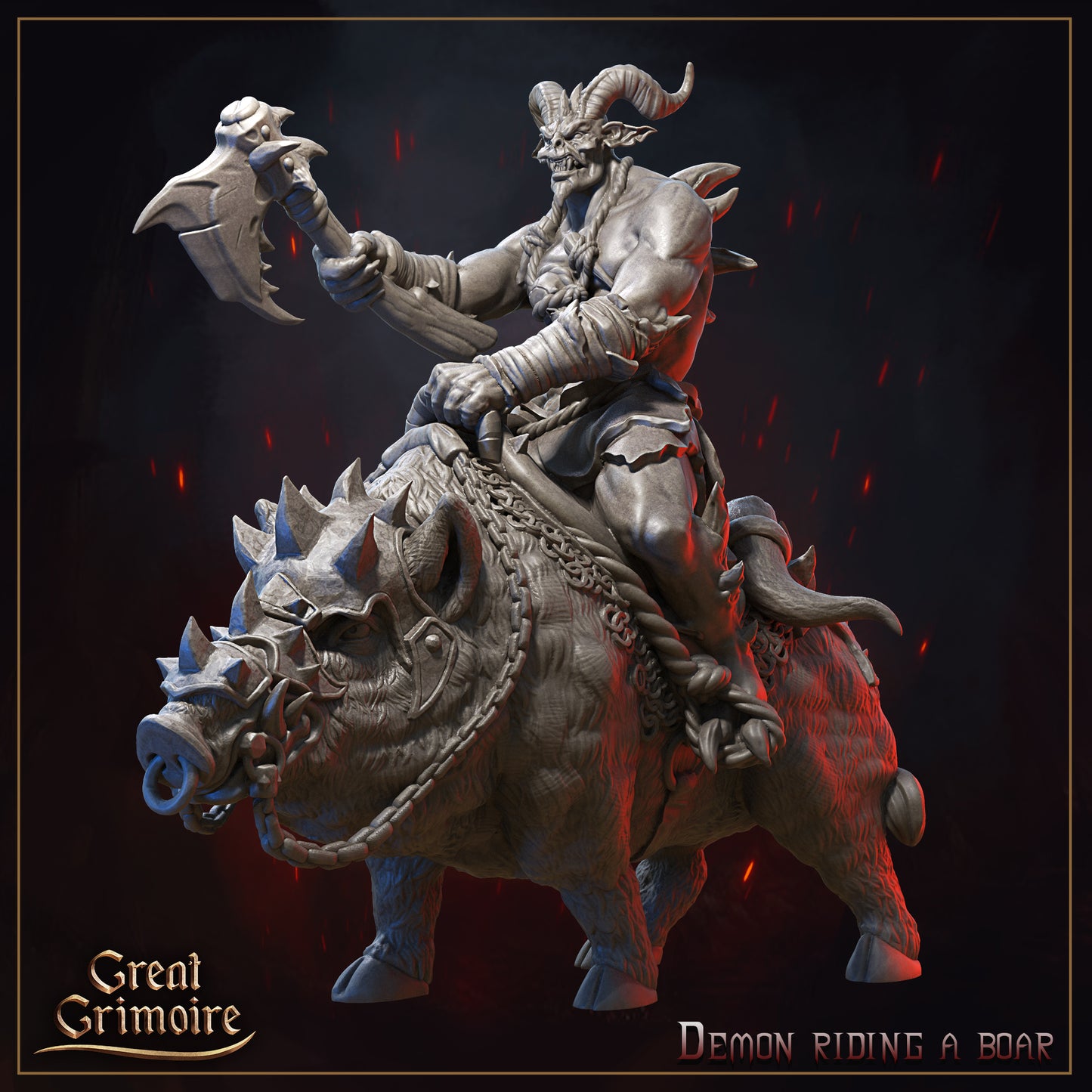 Demon Legion - Riding a Boar