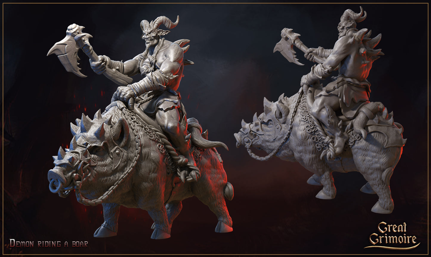 Demon Legion - Riding a Boar