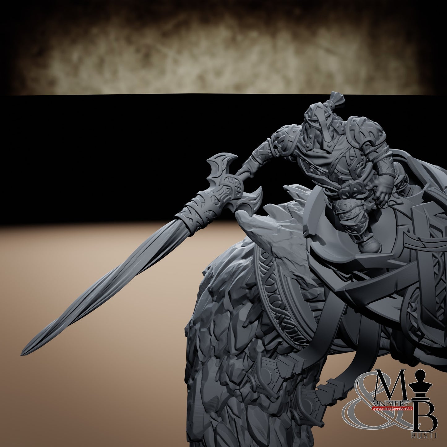 Wurm Riders - Variante 4 con cavaliere
