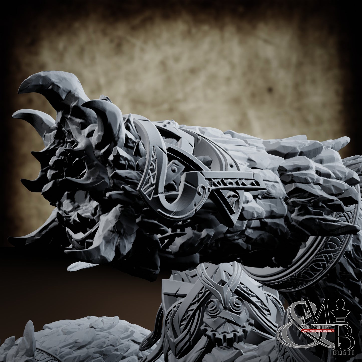 Wurm Riders - Variant 2 with rider
