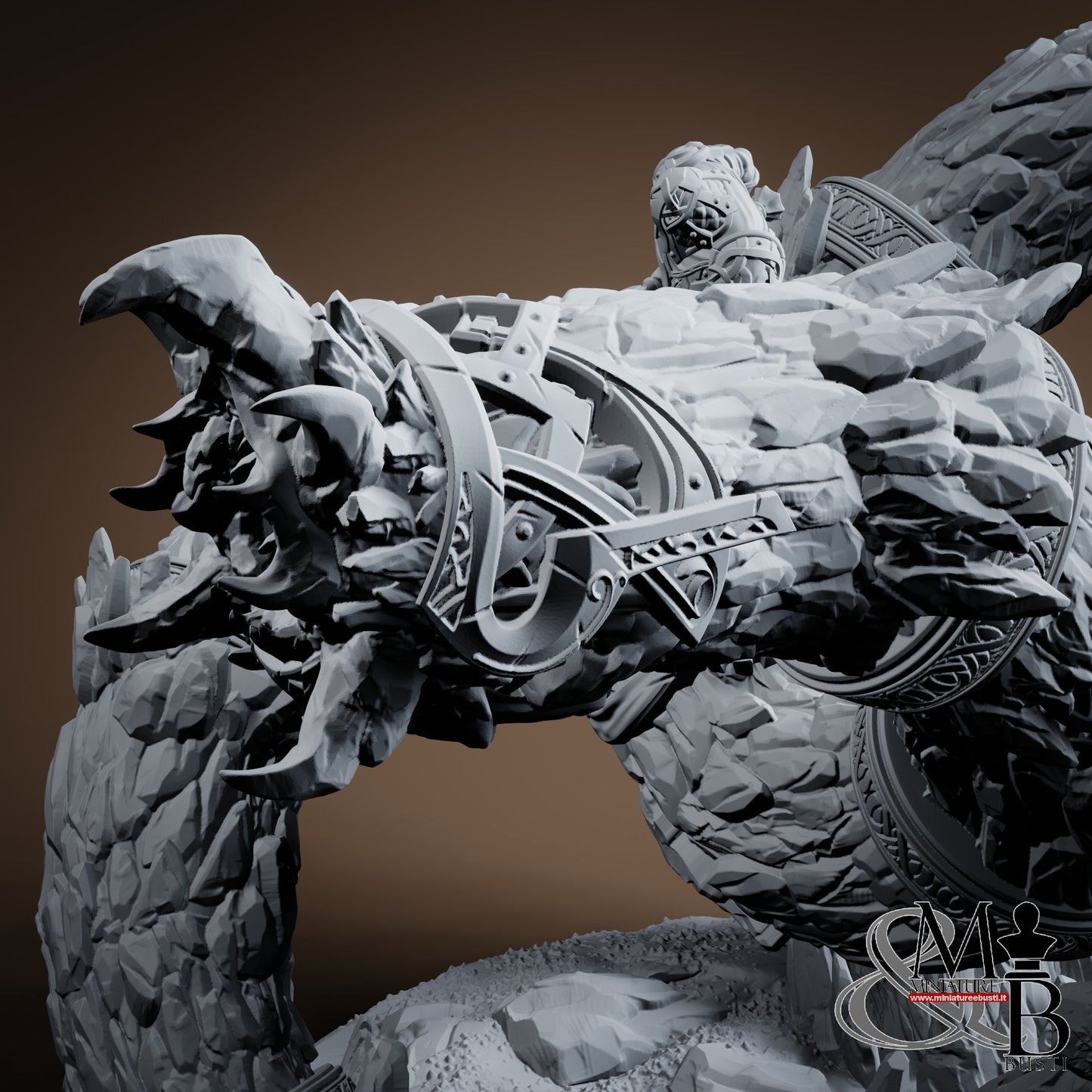 Wurm Riders - Variant 2 with rider