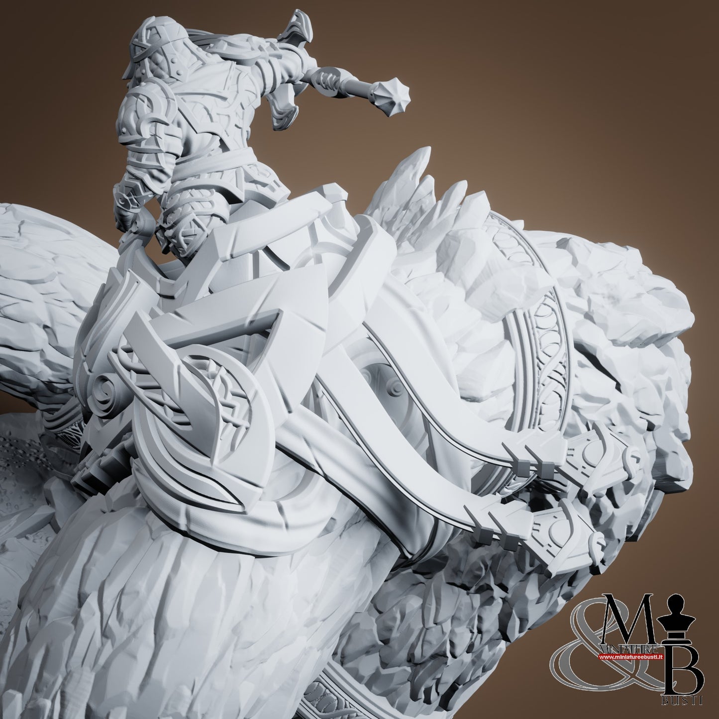 Wurm Riders - Variante 4 con cavaliere