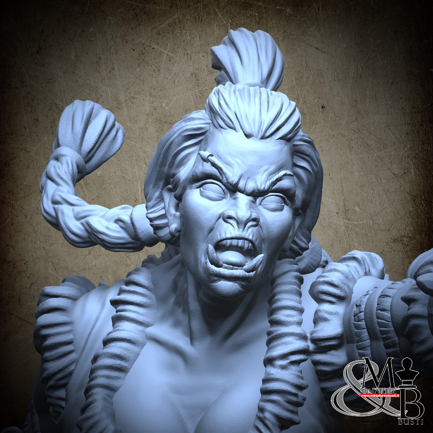 Druutha the orc huntress - Druutha