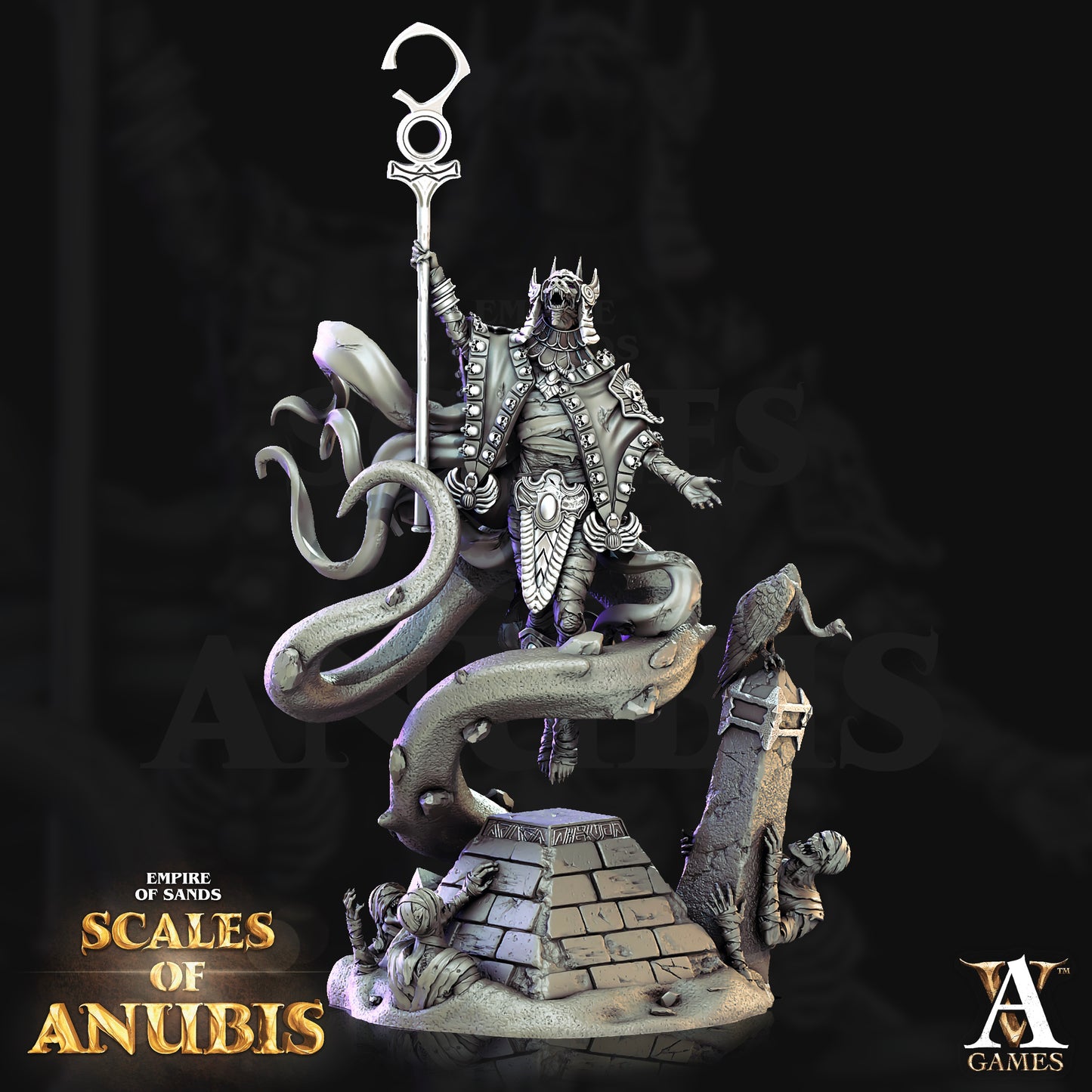 Anubian Priests - Pose 4
