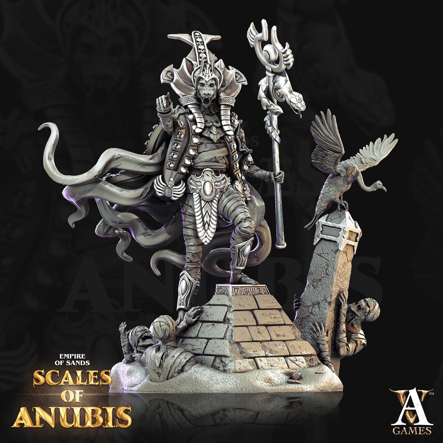 Anubian Priests - Pose 2
